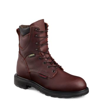 Red Wing SuperSole® 2.0 8-inch Insulated Waterproof Soft Toe Werkschoenen Heren Bordeaux - 1412